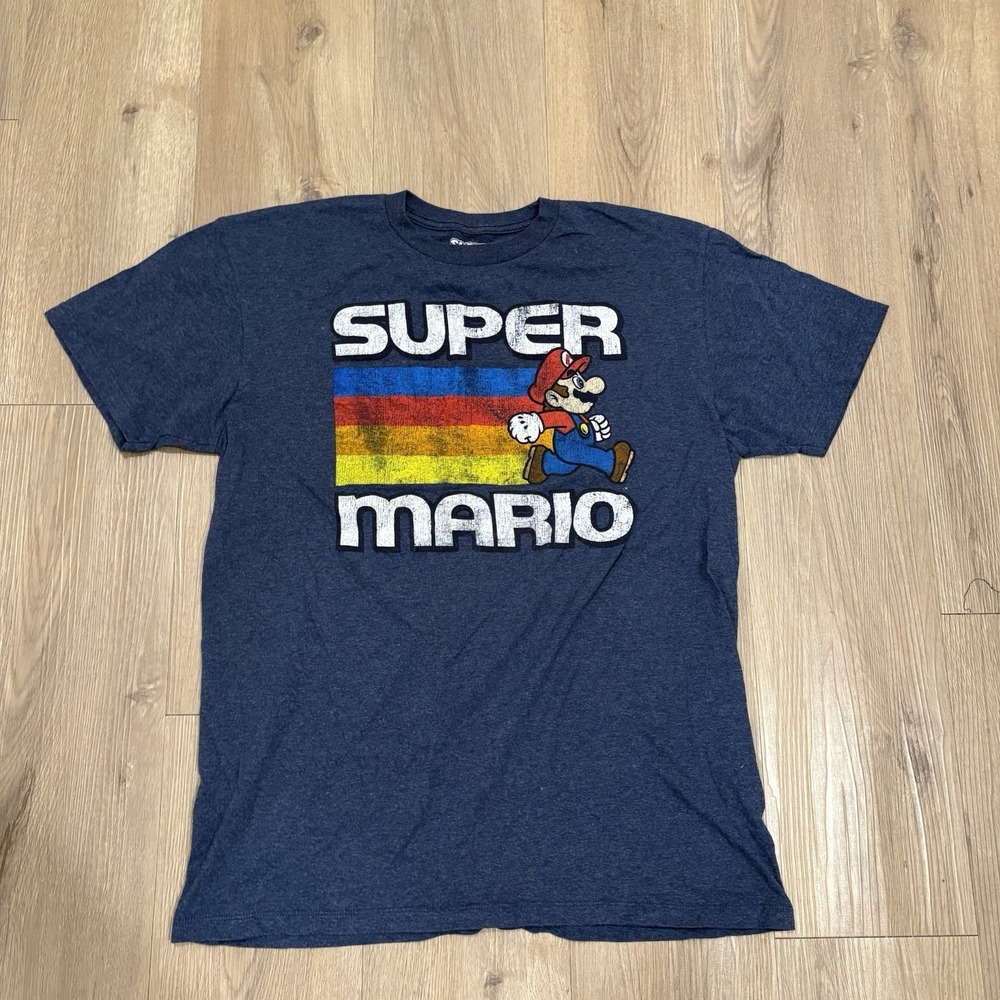 Super Mario Brothers T-shirt Large, Nintendo Brand, Gamers, 80's & 90's
